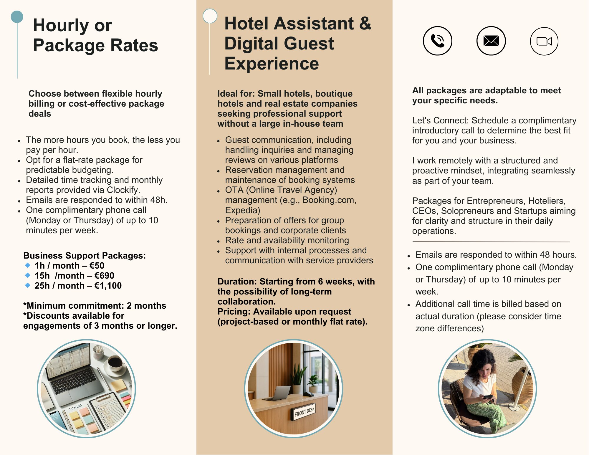 prices hotel VA Virtual Assistant Charlotte Arweiler prices revenue management guest experience